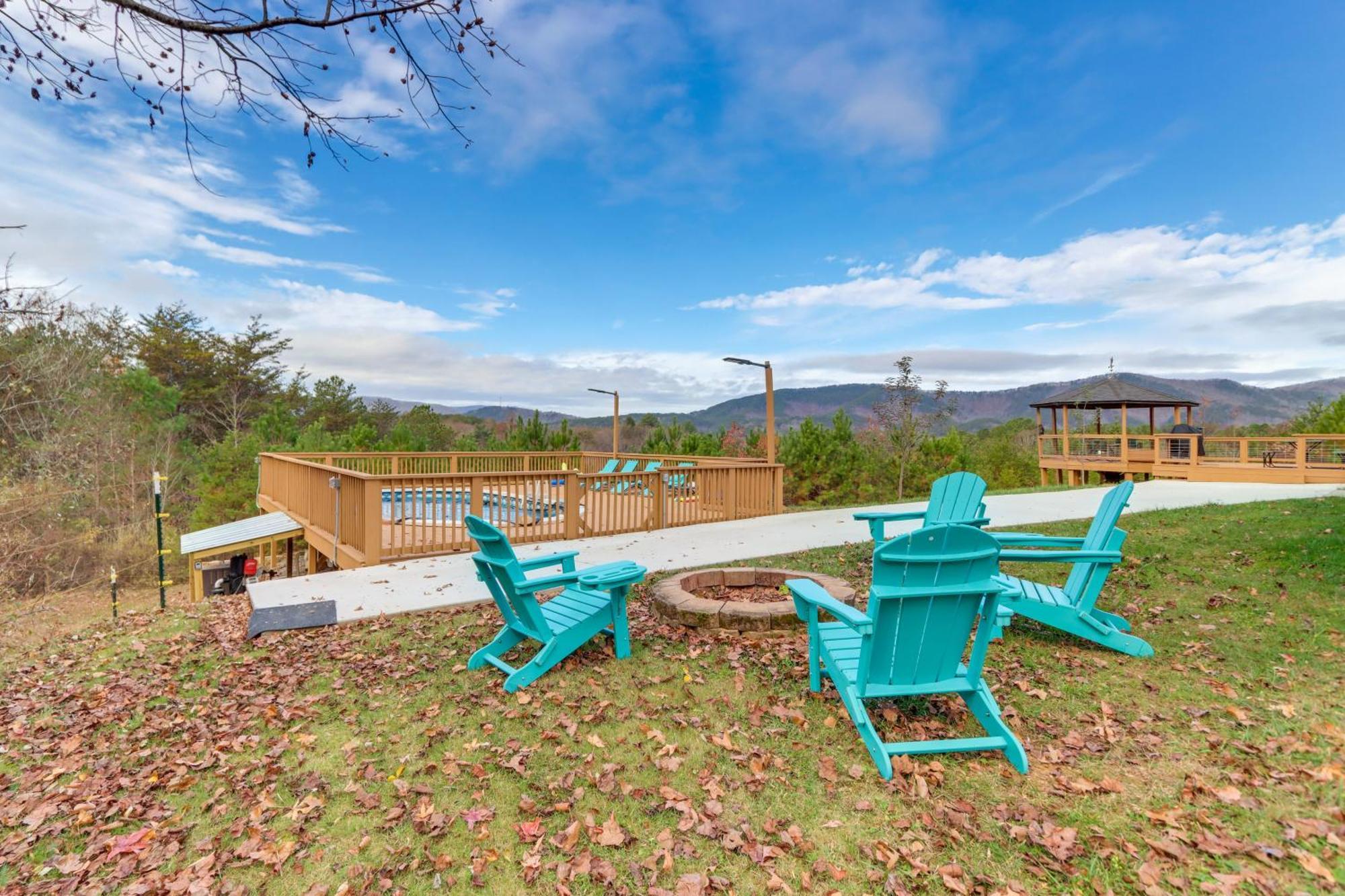 Stunning Copperhill Retreat With Mountain Views! Villa Kültér fotó